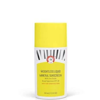 推荐First Aid Beauty Weightless Liquid Mineral Sunscreen with Zinc Oxide SPF 30 1.7 oz商品