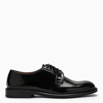 DOUCAL'S | Low black leather lace-up,商家The Double F,价格¥1734