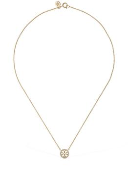 tory burch miller, Tory Burch | Miller Pavé Pendant Necklace商品图片 额外8折, 额外八折