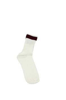 商品Valentino | Short socks Silk Beige Sour Cherry,商家Wanan Luxury,价格¥283图片