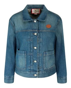 Gucci | Tiger Denim Jacket With Embroidery,商家Maison Beyond,价格¥9964