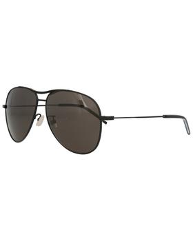 推荐Saint Laurent Unisex CLASSIC11B 59mm Sunglasses商品