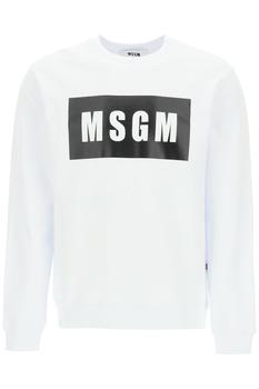 MSGM | MSGM Logo Print Crewneck Sweatshirt商品图片,5.9折起