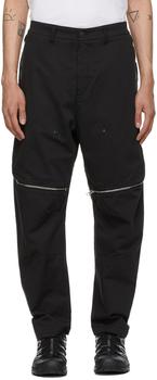 Stone Island | Black Zip Vent Trousers商品图片,6.1折