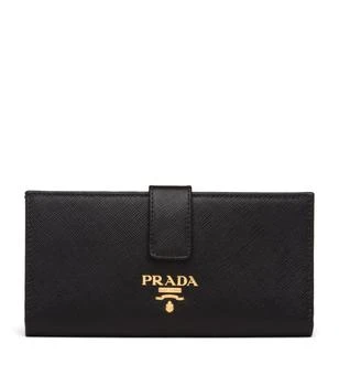 Prada | Large Saffiano Leather Bifold Wallet 