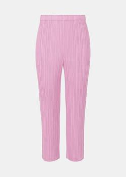 推荐Pleats Please Issey Miyake Light Pink Pleated Pants商品