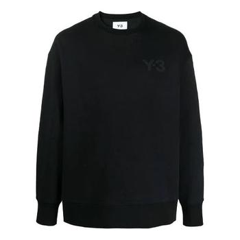 商品Adidas Mens Black Y-3 Classic Chest Logo Sweatshirt, Size Medium图片