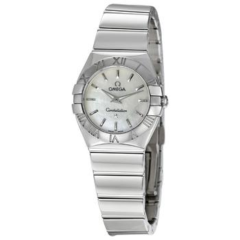 欧米茄星座怎么样, [二手商品] Omega | Pre-owned Omega Constellation White Mother of Pearl Dial Ladies Watch 123.10.24.60.05.002商品图片 8.6折
