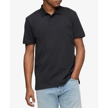Calvin Klein | 男士运动修身光滑棉质 Polo 衫 多款配色,商家Macy's,价格¥556