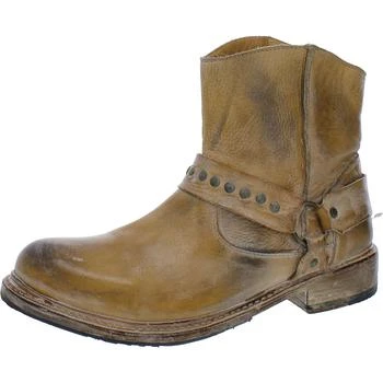 推荐Bed Stu Womens Leather Studded Ankle Boots商品