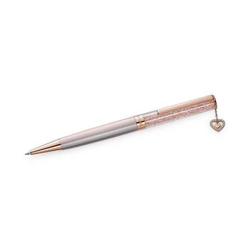 Swarovski | Rose Gold-Tone Pavé Heart Charm Crystalline Ballpoint Pen,商家Macy's,价格¥362
