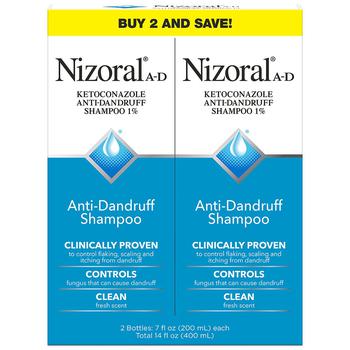 商品Nizoral | Anti-Dandruff Shampoo, Twin Pack Twin Pack,商家Walgreens,价格¥244图片