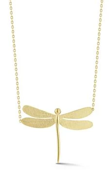 Ember Fine Jewelry | 14K Gold Dragonfly Pendant Necklace,商家Nordstrom Rack,价格¥3488