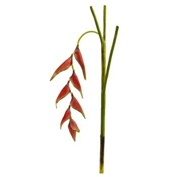 NEARLY NATURAL, NEARLY NATURAL | 31-In. Hanging Heliconia Artificial Flower, Set of 4商品图片 6.9折