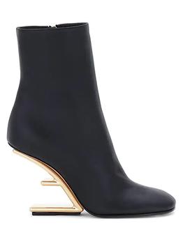 Fendi | Fendi First Leather Wedge Booties商品图片,