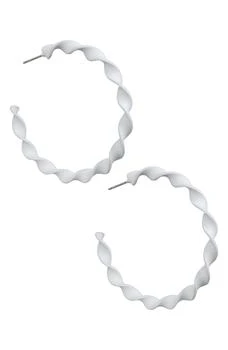 JARDIN | Spiral Hoop Earrings,商家Nordstrom Rack,价格¥177