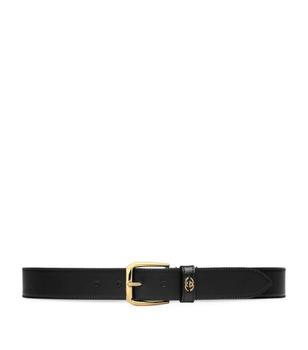 gucci皮带男, Gucci | Leather Interlocking G Belt商品图片 