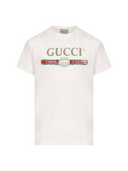 推荐Gucci Kids Vintage Logo Printed T-Shirt商品