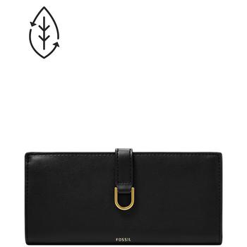 商品Fossil | Women's Kier Small Leather Goods Cactus Leather Tab Clutch Wallet,商家Macy's,价格¥849图片
