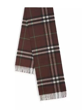 推荐Check Cashmere Scarf商品