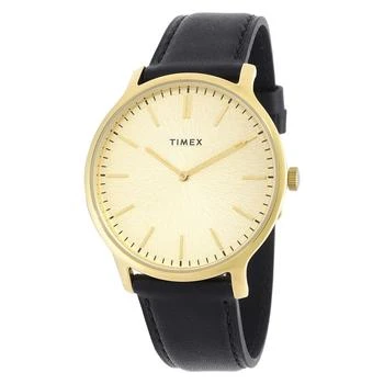 Timex | Gallery Quartz Champagne Dial Men's Watch TW2V43500,商家Jomashop,价格¥293
