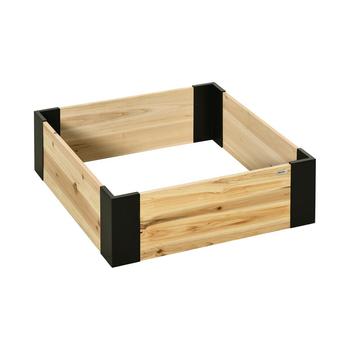 商品Outsunny | Raised Garden Bed Planter with Metal Corner, No Tools Required,商家Macy's,价格¥659图片