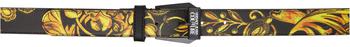 Versace | Black Regalia Baroque Print Belt商品图片,独家减免邮费