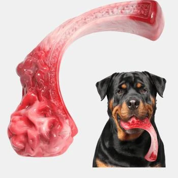 Vigor | Dog Chew Toy Simulation Steak Shape Beef Flavor Nylon Indestructible Dog Bone Molar Toys Bulk 3 Sets,商家Verishop,价格¥317