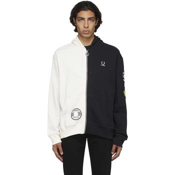 Fred Perry | Raf Simons Patched Detail Zip Hoodie - Black商品图片,额外8折, 额外八折