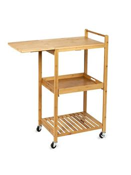 商品Honey Can Do | Bamboo Kitchen Cart,商家Saks Fifth Avenue,价格¥1131图片