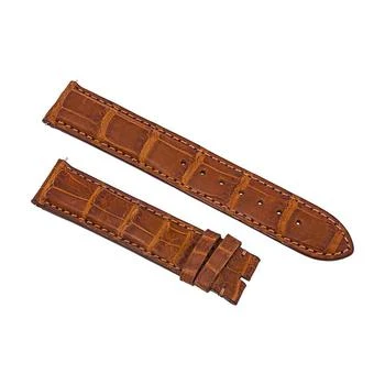Hadley Roma | Matte Honey Alligator Leather Strap,商家Jomashop,价格¥370