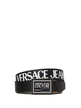 Versace | Versace Jeans Couture Logo Plaque Buckled Belt商品图片,8.1折