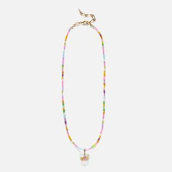 Anni Lu | Anni Lu Hearty Eldorado Faux Opal and 18-Karat Gold Plated Bead Necklace,商家MyBag,价格¥664