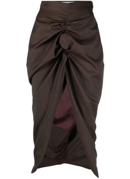 Vivienne Westwood | Vivienne Westwood panther skirt brown商品图片,满$200享9折, 满折