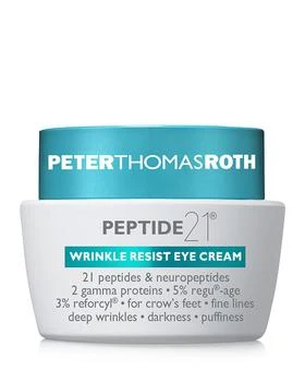 Peter Thomas Roth | Peptide21® Wrinkle Resist Eye Cream 0.5 oz. 满$200减$25, 满减