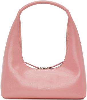 推荐Pink Crinkle Shoulder Bag商品