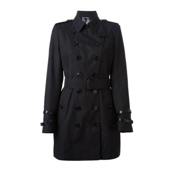 时尚burberry大衣女装, Burberry | BURBERRY 女士大衣海军蓝色 3951572商品图片 满$100享9.5折, 满折