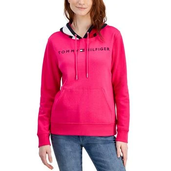Tommy Hilfiger | Women's Logo Colorblocked Pullover Hoodie 