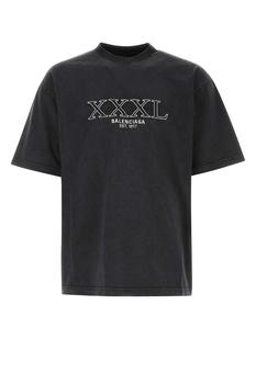 推荐Balenciaga XXXL Logo Crewneck T-Shirt商品