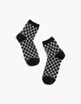 商品Madewell | Checkerboard Ankle Socks,商家Madewell,价格¥54图片