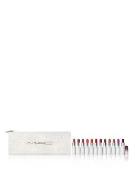 MAC | Lips by the Dozen Mini Powder Kiss Lipstick Set ($180 value) 7.5折, 独家减免邮费