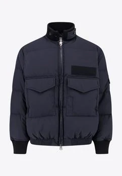 Sacai | High Neck Zip-Up Padded Jacket,商家Thahab,价格¥11246