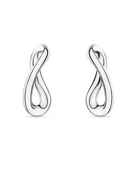 商品Georg Jensen | Sterling Silver Infinity Stud Earrings,商家Bloomingdale's,价格¥1323图片