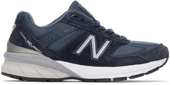 new balance 990海淘, New Balance | Navy Made In US 990v5 Sneakers商品图片 