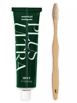 Plus Ultra | Core The Essentials 2-Piece Toothpaste & Toothbrush Set,商家Saks Fifth Avenue,价格¥164