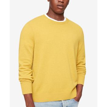product Men's Solid Crewneck Merino Wool Sweater image
