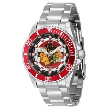 推荐Invicta Women's Quartz Watch - NHL Chicago Blackhawks Silver Stainless Steel | 42203商品