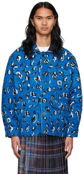 Charles Jeffrey Loverboy, Charles Jeffrey Loverboy | Blue Workwear Jacket商品图片 3折