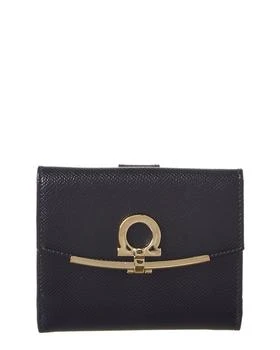 Salvatore Ferragamo | Ferragamo Gancini Leather French Purse,商家Premium Outlets,价格¥4527