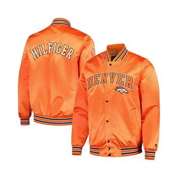 Tommy Hilfiger | Men's Orange Denver Broncos Elliot Varsity Full-Snap Jacket 7.4折, 独家减免邮费